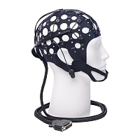 Шлем для ЭЭГ со встроенными электродами FIAB 54-58см красный Шлемы для ЭЭГ купить в Продез Сочи