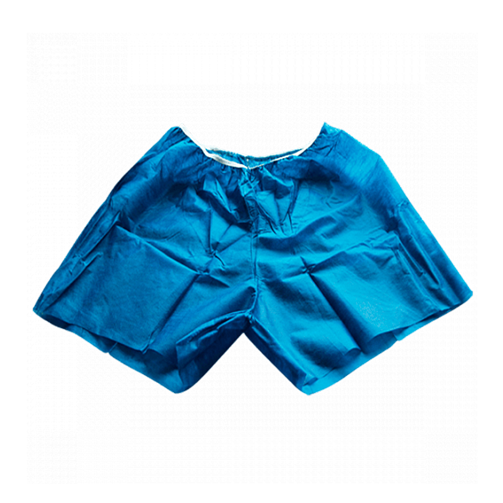 Трусы мужские шорты спанбонд голубые 10 шт Трусы одноразовые и брюки процедурные купить в Продез Сочи