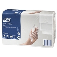 Полотенца Tork Xpress 471103 Multifold сложение 2 слоя белые 21х23,4 см 190 листов 20 шт Полотенца бумажные купить в Продез Сочи