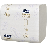 Туалетная бумага Tork Premium E Soft 114276 2 слоя 11х19 см 252 листа 30 шт