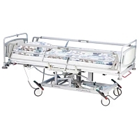Кровать функциональная модульной конструкции Merivaara Futura plus с гидравлической регулировкой высоты Кровати для медицинского кабинета купить в Продез Сочи