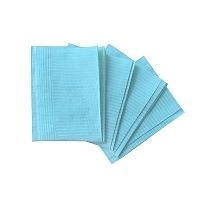 Салфетки ламинированные Euro Standart 33х45 см голубые, бумага+полиэтилен 125 шт.
