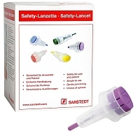 Ланцет Safety-Lancet Super 1,6 мм Ланцеты медицинские купить в Продез Сочи