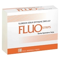 FluoStrips тест-полоски офтальмологические с флюоресцеином 100 шт Комплекты для анализов купить в Продез Сочи