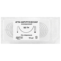 Игла хирургическая колющая Mani SE-TH 40 1/2 10 шт Иглы хирургические купить в Продез Сочи