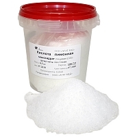 Кислота лимонная моногидрат 0,5 кг Реагенты для лаборатории купить в Продез Сочи