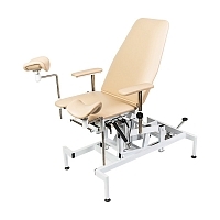 Кресло гинекологическое на гидроприводе с опорами Гепеля бежевое Кресла для медицинского кабинета купить в Продез Сочи