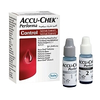 Акку-Чек Перформа контрольный раствор для глюкометра
