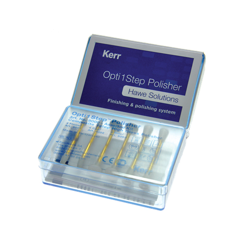 Набор полиров для композитов 12 шт Kerr Opti1Step Материалы для стоматологии купить в Продез Сочи