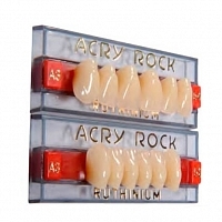 Зубы AcryRock B1V S-15 I-38 D-43 28 шт Зубы искусственные купить в Продез Сочи