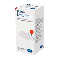 Бинт Paul Hartmann Peha-Lastoform фиксирующий эластичный 10 см х 4 м 300112 Бинты медицинские самофиксирующиеся купить в Продез Сочи