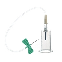 Игла-бабочка Vacuette 21G 3/4 c луер-адаптером 24 шт Иглы-бабочка медицинские купить в Продез Сочи