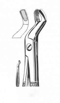 Щипцы №67 для удаления третьих моляров верхней челюсти Sammar П-500-67 Щипцы медицинские купить в Продез Сочи