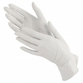 Перчатки смотровые нитриловые нестерильные неопудренные текстурированные Benovy размер M 50 пар белые Перчатки купить в Продез Сочи