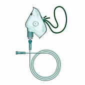 Маска лицевая кислородная нереверсивная S с трубкой 2 м Alba Healthcare FS930S Маски ларингеальные кислородные медицинские купить в Продез Сочи