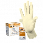 Перчатки хирургические стерильные неопудренные анатомические Epic SG PF размер 6,5 50 пар Перчатки купить в Продез Сочи
