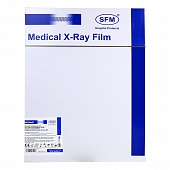 Рентгенпленка SFM X-Ray BF 35х35 см синечувствительная 100 листов Рентген пленка медицинская купить в Продез Сочи
