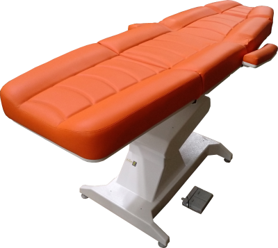 Кресло процедурное с электроприводом Ондеви-2 ОД-2 с прямыми откидными подлокотниками и ножной педалью управления (РУ) Кресла для медицинского кабинета купить в Продез Сочи
