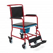 Кресло с санитарным оснащением на колесах (кресло-туалет) KR692 Армед Кресла-коляски медицинские купить в Продез Сочи