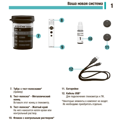 Глюкометр Акку-Чек Инстант Глюкометры медицинские купить в Продез Сочи
