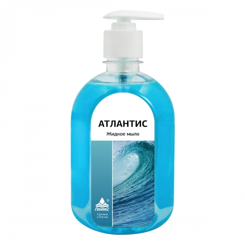 Атлантис жидкое мыло антибактериальное - дозатор 0,5 л