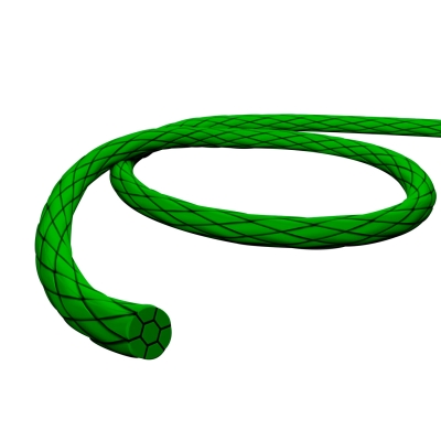 Полиамид плетеный зеленый М3 (2/0) обратно-режущая игла 26 мм 45 см 3/8 12 шт Полиамид хирургический купить в Продез Сочи