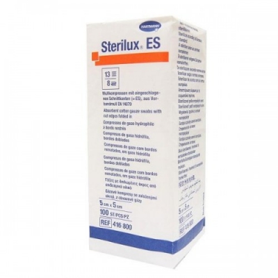 Sterilux ES салфетки нестерильные 5х5 см 8 слоев 21 нить 100 шт Салфетки для медицинских целей купить в Продез Сочи