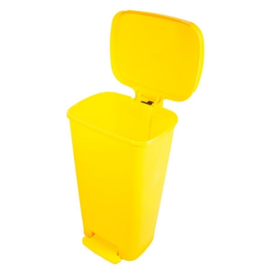 Бак для утилизации медицинских отходов Инновация класс Б 50 л с педалью желтый Емкости класса Б для утилизации для медицинских отходов купить в Продез Сочи