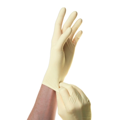 Перчатки латексные хирургические нестерильные опудренные SFM 534448 размер L 50 пар Перчатки купить в Продез Сочи