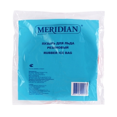 Пузырь для льда резиновый №3 Meridian 250 мм Пузыри для льда медицинские купить в Продез Сочи