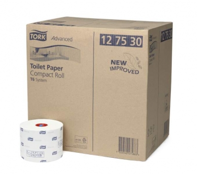 Туалетная бумага Tork мягкая 127530 2 слоя 9,9 см 100 м 27 шт Туалетная бумага купить в Продез Сочи
