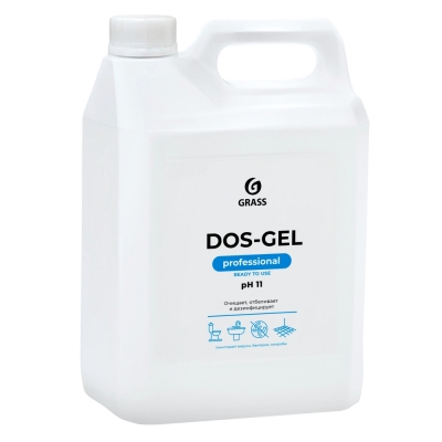 Grass DOS GEL (5,3кг) гель дезинфицирующий чистящий Средства для сантехники купить в Продез Сочи