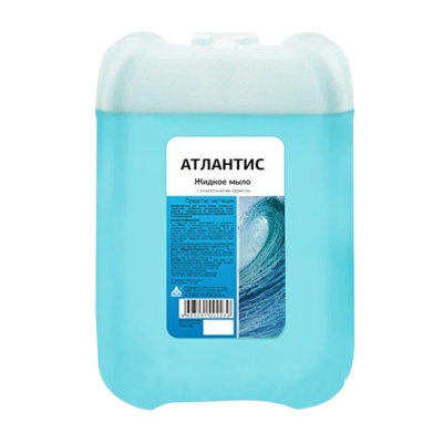 Атлантис жидкое мыло антибактериальное 5 л Жидкое антибактериальное мыло купить в Продез Сочи