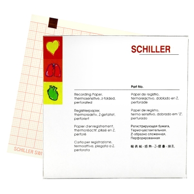 Бумага для ЭКГ пачка Schiller 210 мм 190 листов 2.157.036 Бумага для ЭКГ исследования купить в Продез Сочи