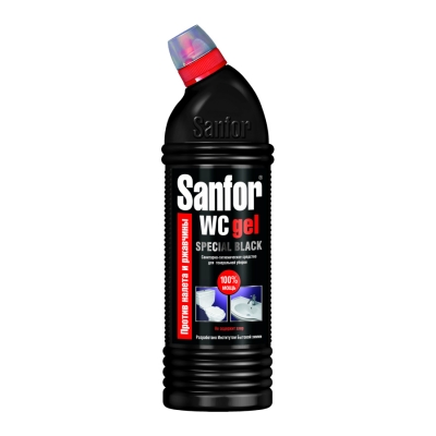 Sanfor special black WC средство для дезинфекции 1 л Средства для сантехники купить в Продез Сочи
