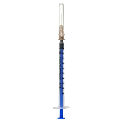 Шприц трехкомпонентный SFM туберкулин 1 мл 0,45х12 мм синий поршень 100 шт Шприцы одноразовые медицинские купить в Продез Сочи