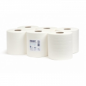Полотенца бумажные НРБ 2-слойные белые рулон 160 м 6 шт Полотенца бумажные купить в Продез Сочи