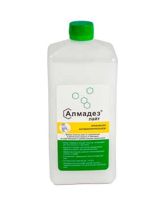 Алмадез-Лайт крем-мыло 1 л Жидкое антибактериальное мыло купить в Продез Сочи