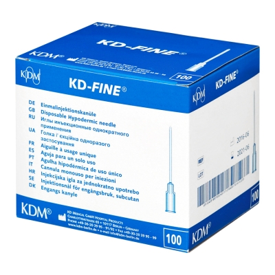 Игла инъекционная KD-Fine 0,3х12 мм 30G 100 шт Иглы инъекционные медицинские купить в Продез Сочи