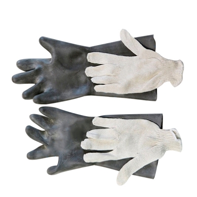 Перчатки рентгено-радиационно-защитные ПРЗс силиконовые  (0,25 Pb) обшитые Одежда рентгенозащитная купить в Продез Сочи