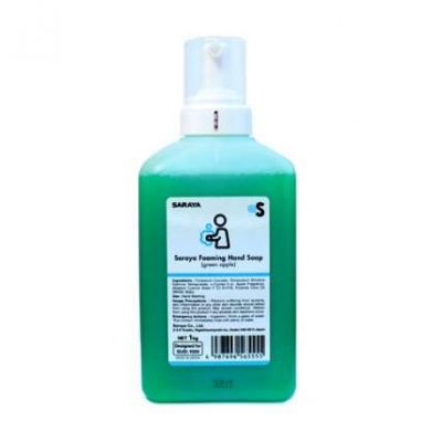 Saraya мыло антибактериальное Green Apple для GUD-1000 1 л Жидкое антибактериальное мыло купить в Продез Сочи