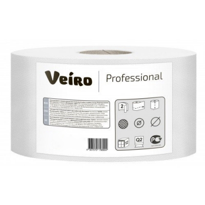 Туалетная бумага Veiro Professional Premium 2 слоя 1360 листов 170 м 12 шт Туалетная бумага купить в Продез Сочи