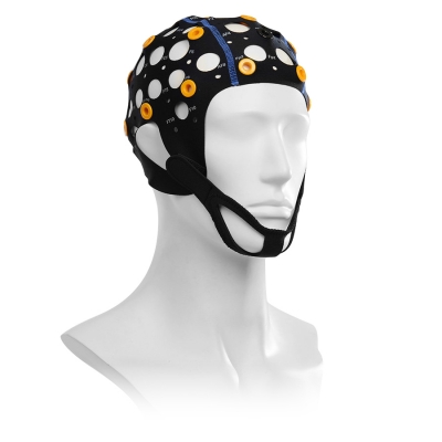 Шлем текстильный МКС-КЭП-26 маркированный MCScap 10-20 с кольцами размер L Шлемы для ЭЭГ купить в Продез Сочи