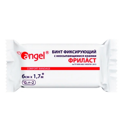 Бинт фиксирующий Фриласт 6см х 1,7м  Бинты медицинские фиксирующие купить в Продез Сочи