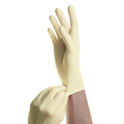 Перчатки латексные хирургические стерильные опудренные SFM 534432 размер S Перчатки купить в Продез Сочи