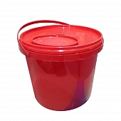 Контейнер для утилизации органических отходов Респект класс В 2 л красный Емкости класса В для утилизации для медицинских отходов купить в Продез Сочи