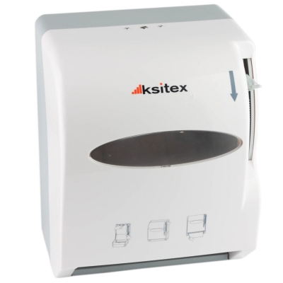 Диспенсер для бумажных полотенец в рулонах Ksitex AC1-13W Дозаторы для антисептиков и жидкого мыла купить в Продез Сочи
