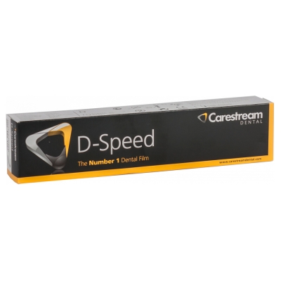 Рентгенпленка для стоматологии Carestream Health D-Speed 31х41 мм 100 листов  Рентген пленка медицинская купить в Продез Сочи