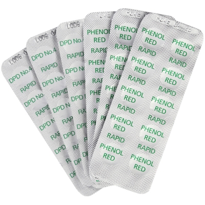 Таблетки для байроклартестера Phenol Red 30 шт DPD4 30 шт Определение и изменение жесткости PH купить в Продез Сочи
