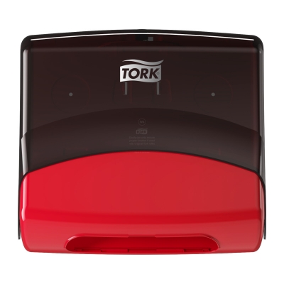 Диспенсер для материалов в салфетках Tork 654008 красный Диспенсеры для салфеток купить в Продез Сочи